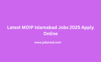 Latest MOIP Islamabad Jobs 2025 Apply Online