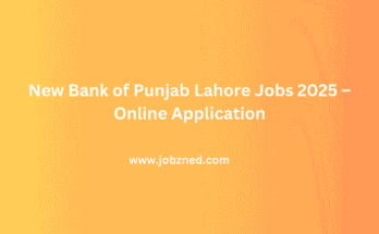 New Bank of Punjab Lahore Jobs 2025 – Online Application