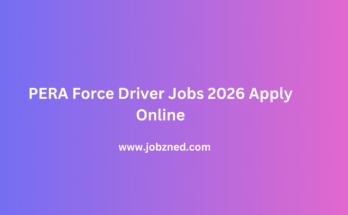 PERA Force Driver Jobs 2026 Apply Online