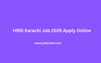 HRSI Karachi Job 2025 Apply Online